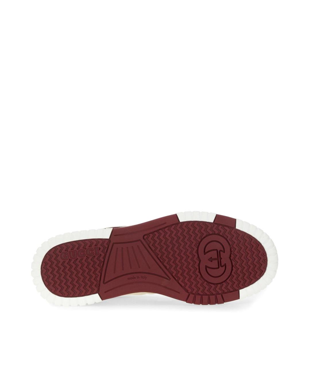 GUCCI Мульти кожаные кеды, фото 7