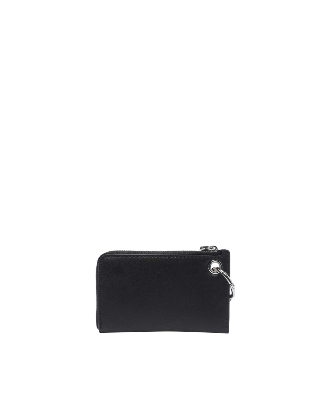 MARC JACOBS Черный кожаный кошелек, фото 2