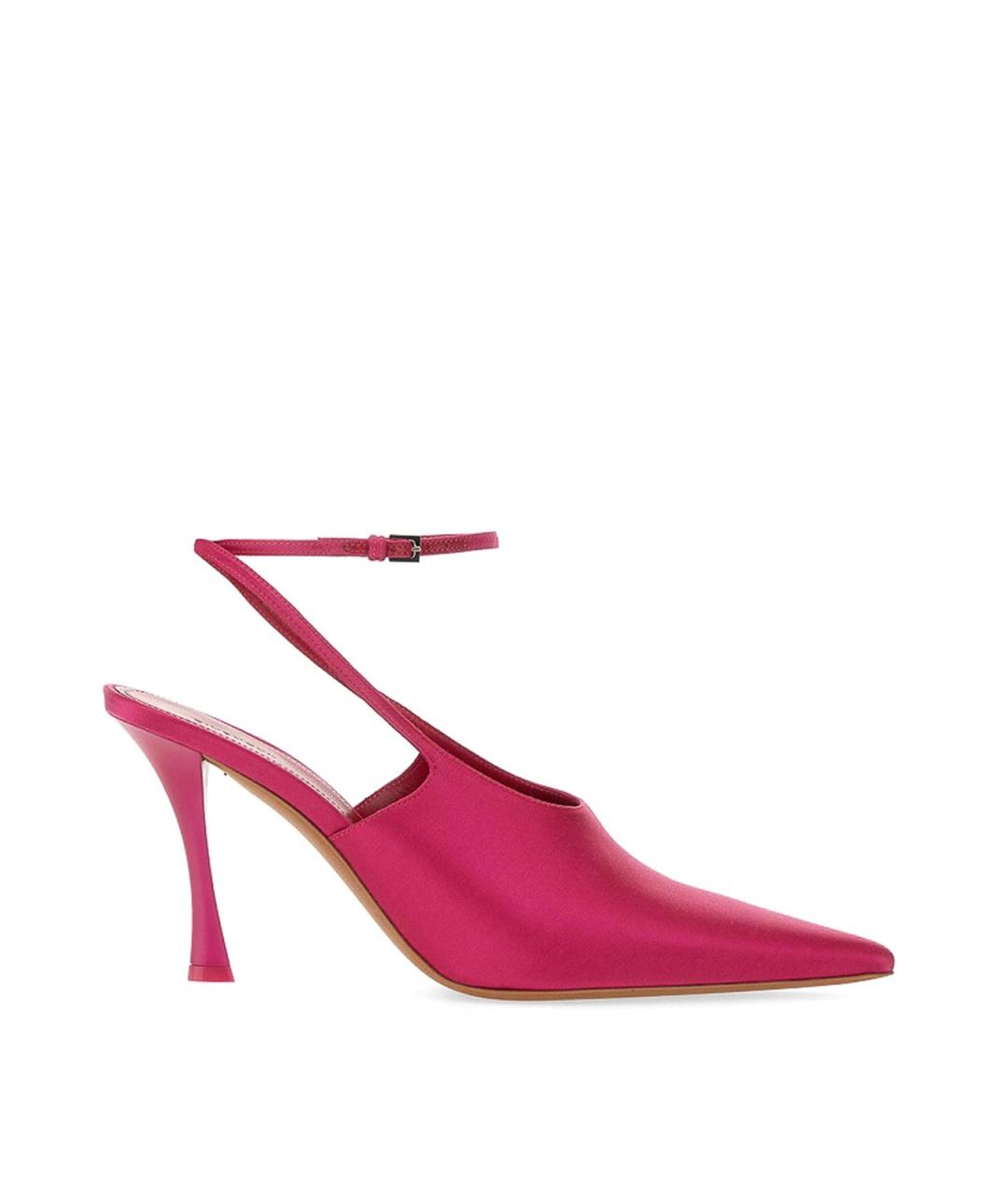 GIVENCHY Фуксия текстильные туфли, фото 1