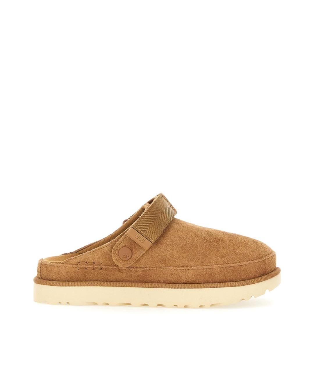UGG Коричневые синтетические мюли, фото 1