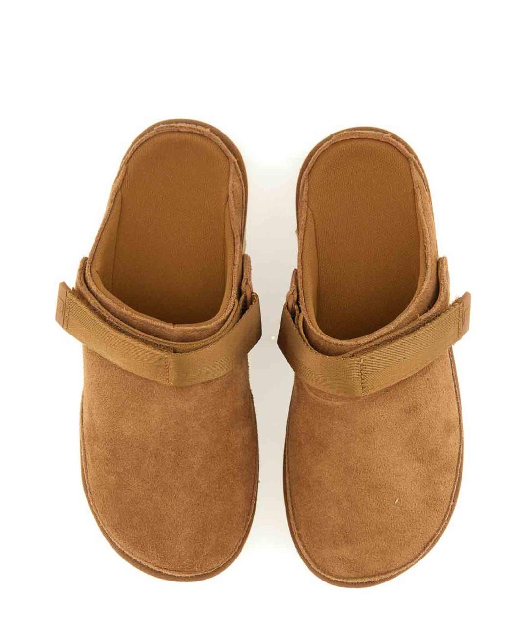 UGG Коричневые синтетические мюли, фото 6