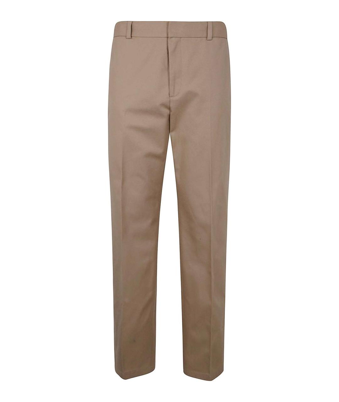 FILIPPA K Розовые хлопковые прямые брюки, фото 1