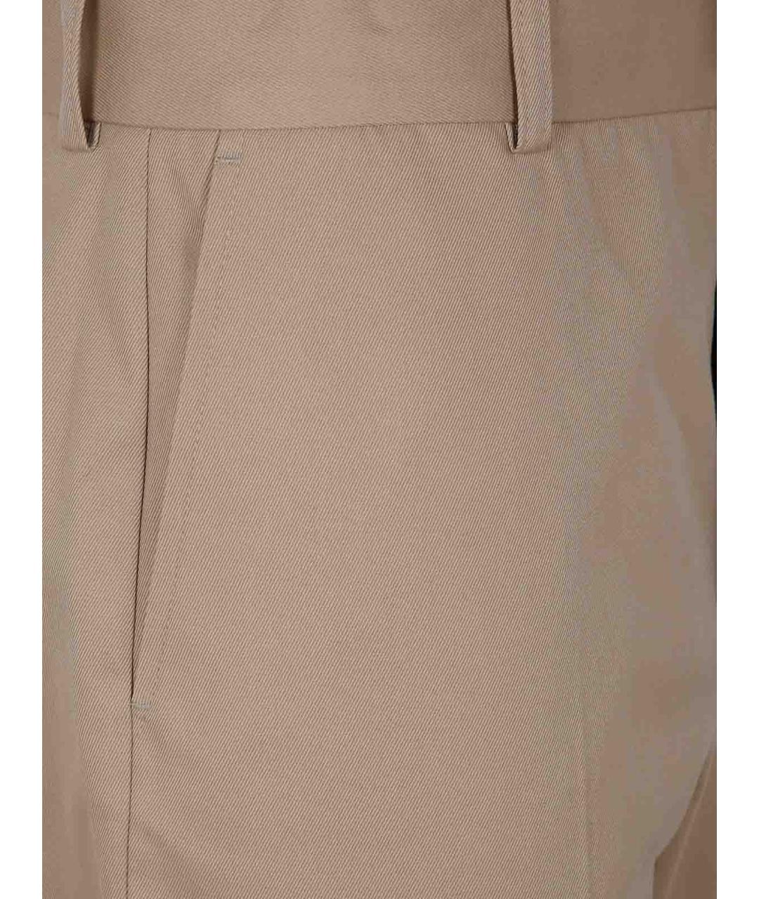 FILIPPA K Розовые хлопковые прямые брюки, фото 3