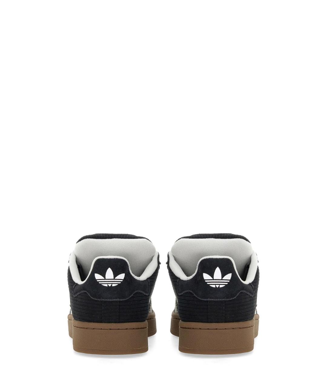 ADIDAS Черные кожаные кроссовки, фото 3