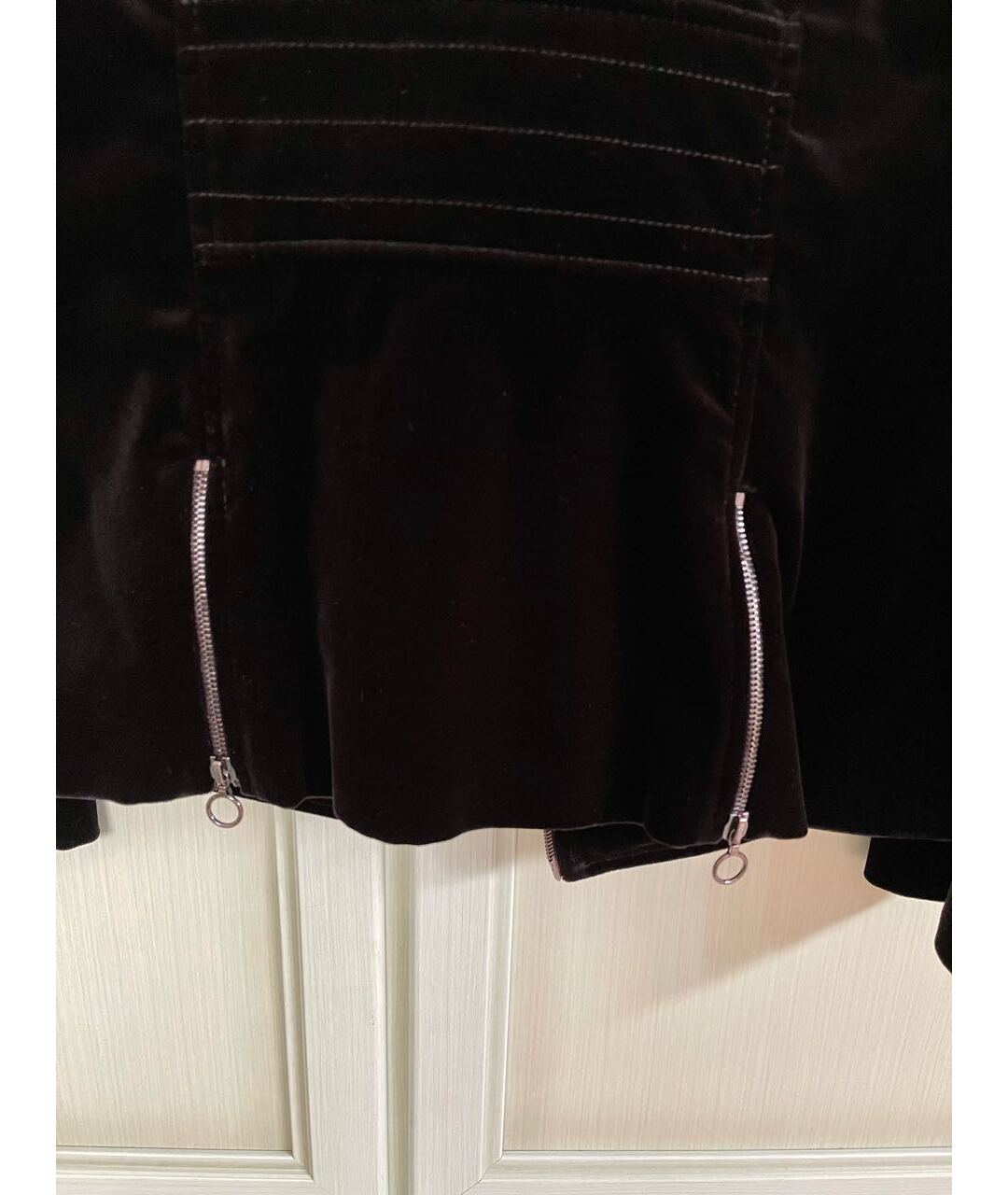 MOSCHINO Черный хлопковый жакет/пиджак, фото 4