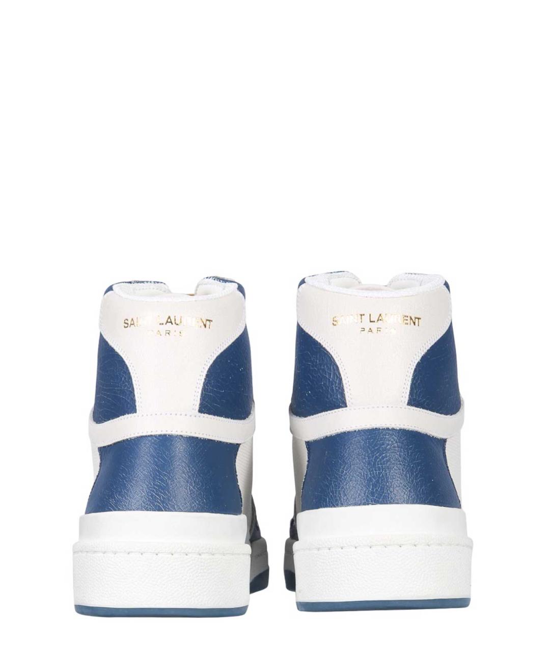 SAINT LAURENT Мульти резиновые низкие кроссовки / кеды, фото 3