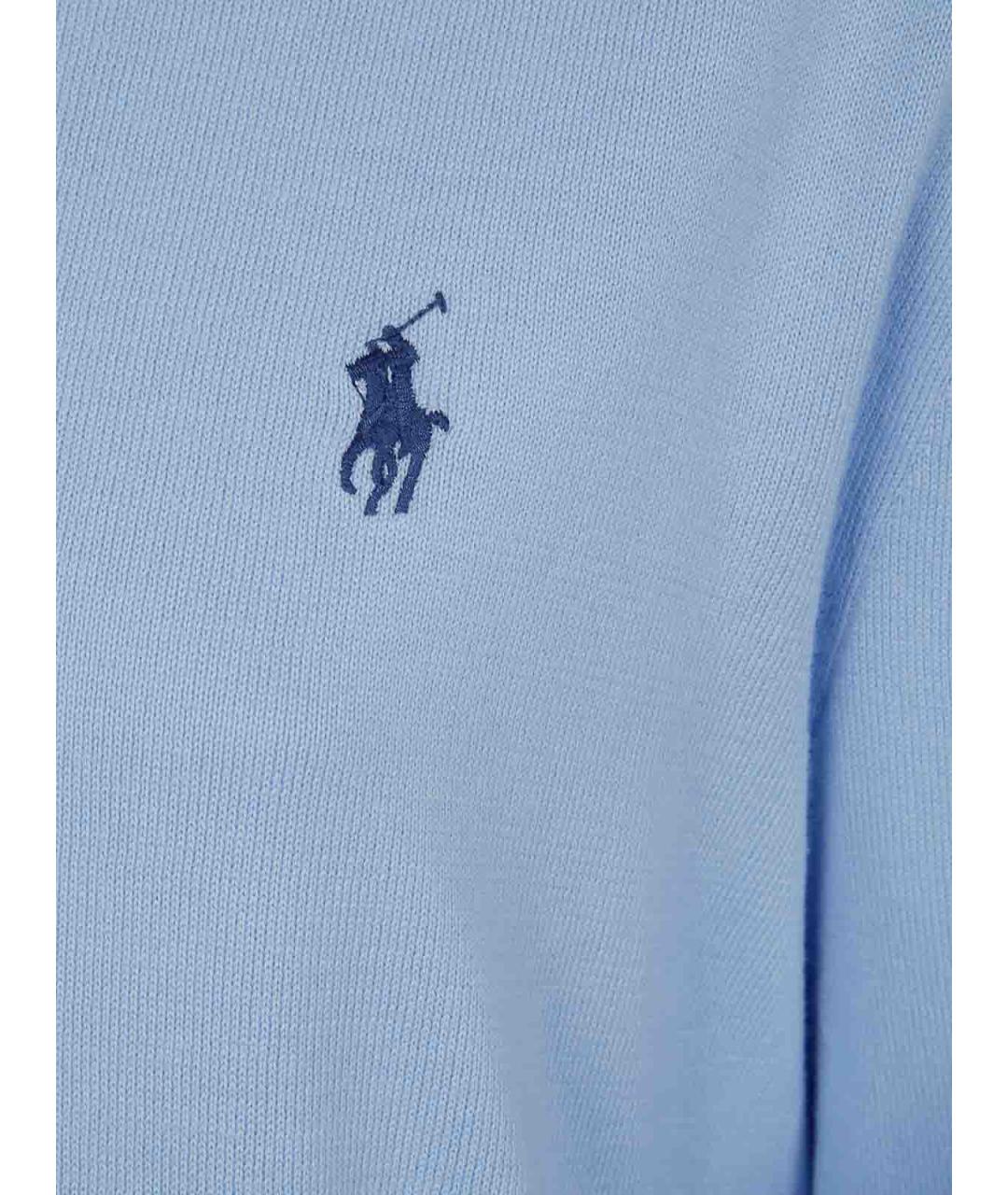 POLO RALPH LAUREN Синий хлопковый джемпер / свитер, фото 3