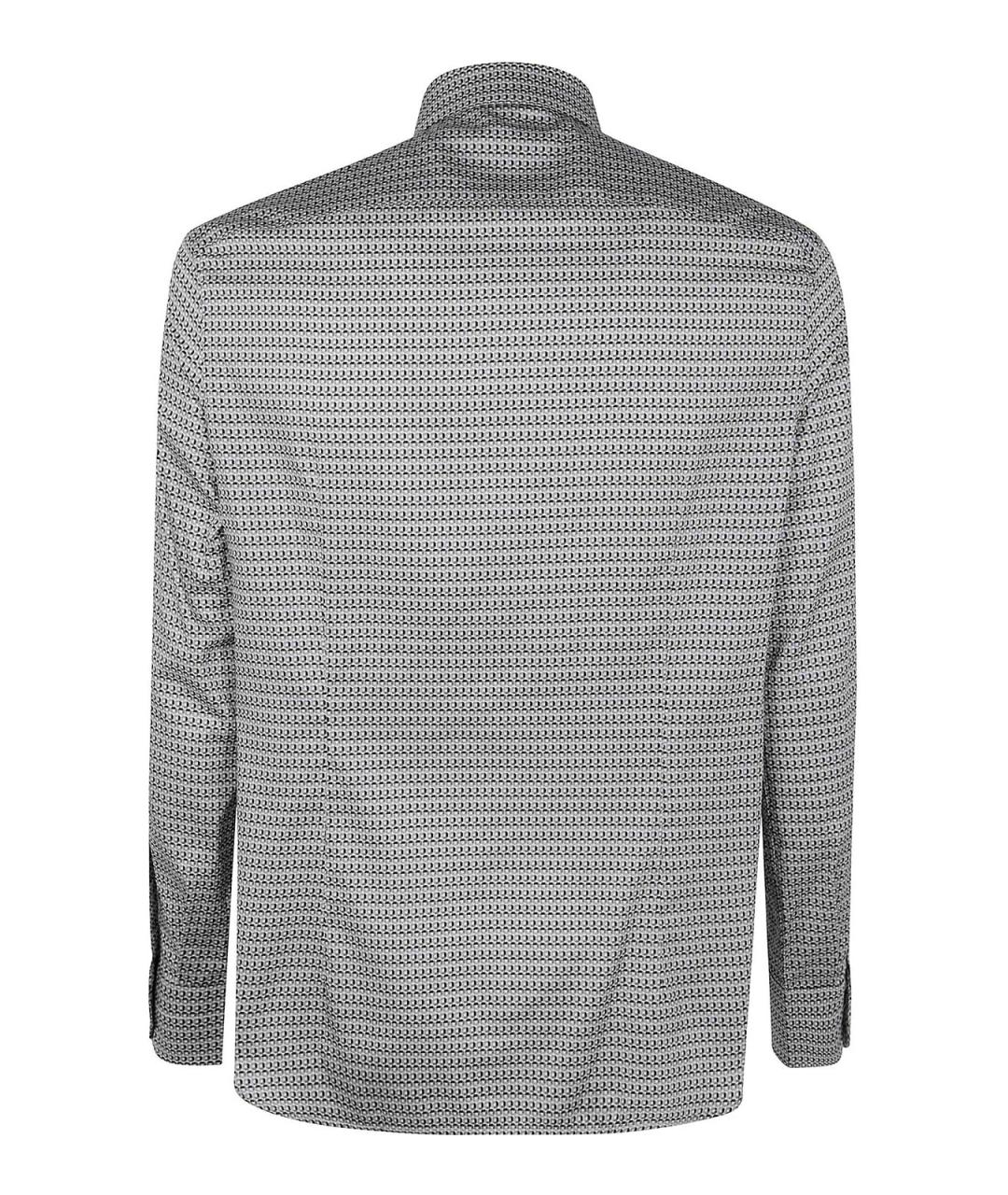 EMPORIO ARMANI Мульти хлопковая классическая рубашка, фото 2