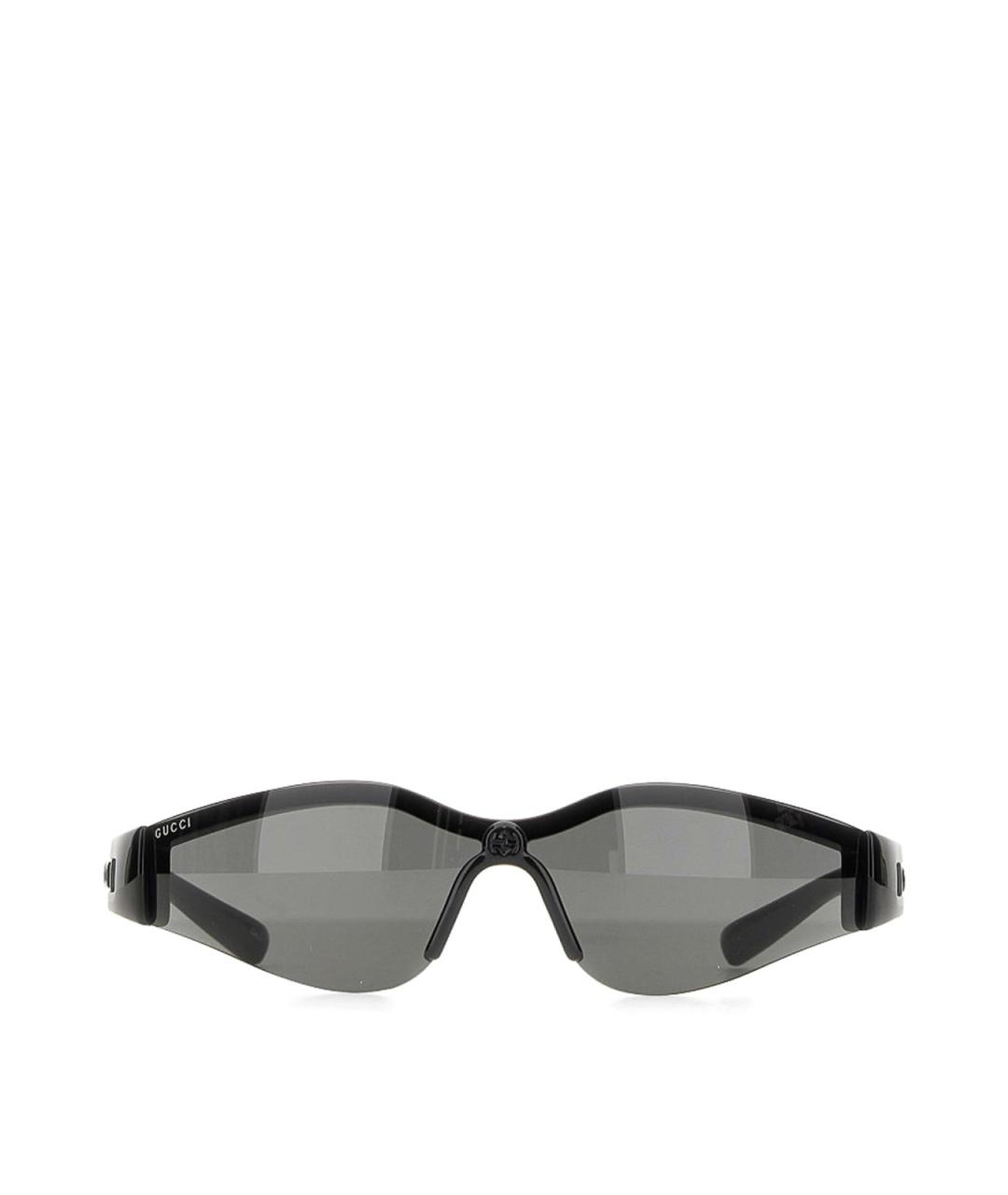 GUCCI Черные пластиковые солнцезащитные очки, фото 1