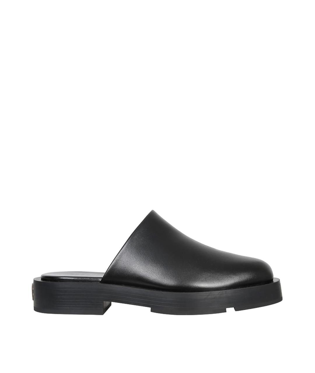 GIVENCHY Черные кожаные лоферы, фото 1