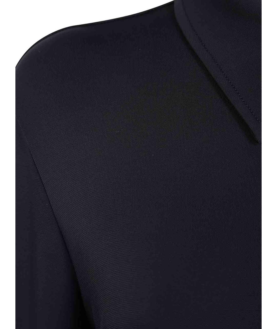 SPORTMAX Черная вискозная рубашка, фото 3