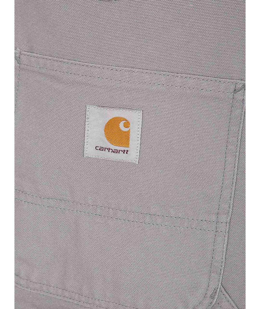 CARHARTT Серые хлопковые повседневные брюки, фото 3
