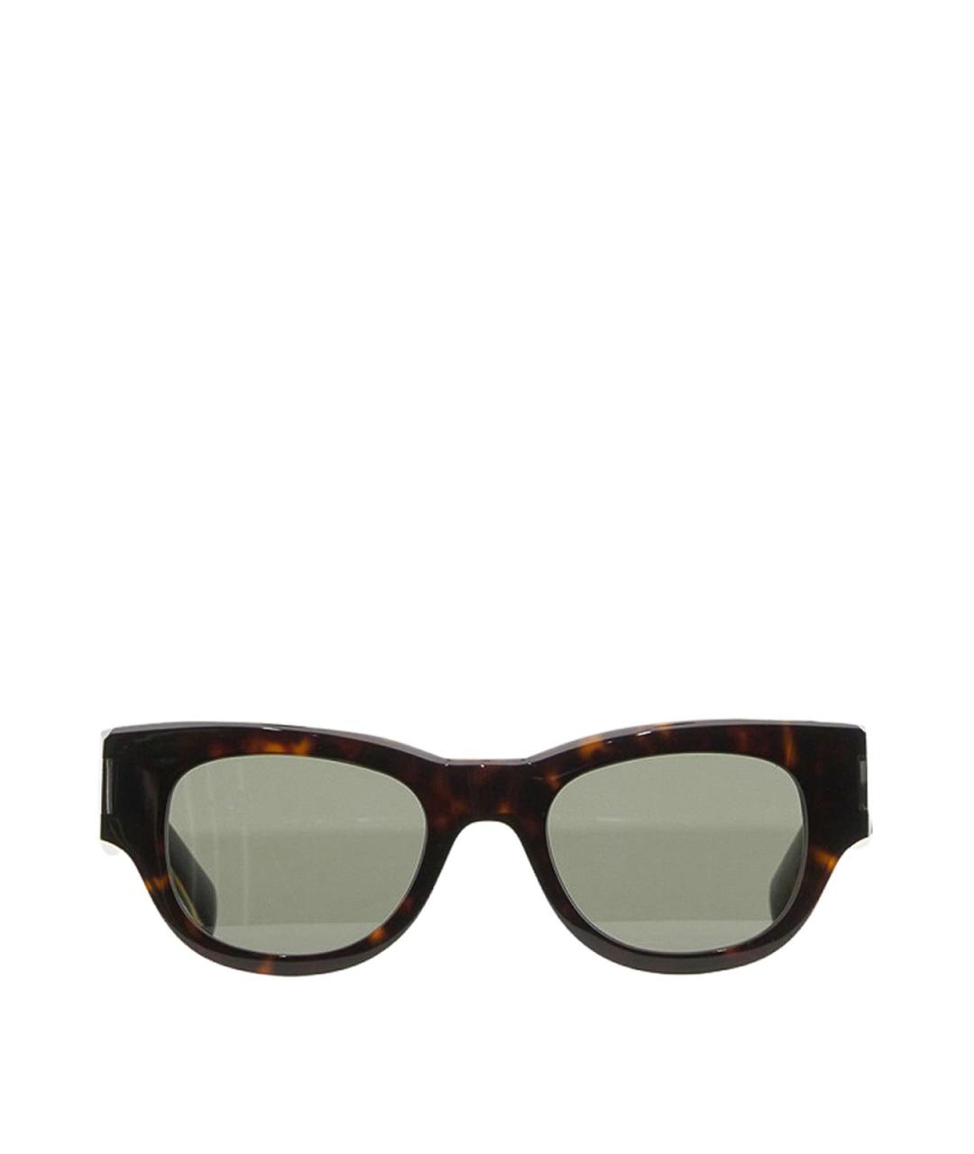 SAINT LAURENT Серые солнцезащитные очки, фото 1