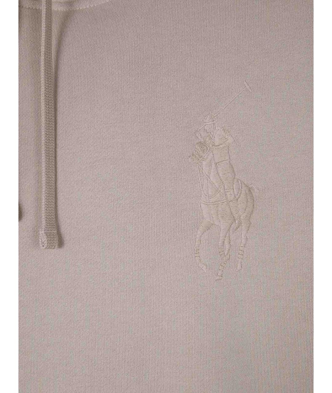 POLO RALPH LAUREN Серый хлопковый джемпер / свитер, фото 3