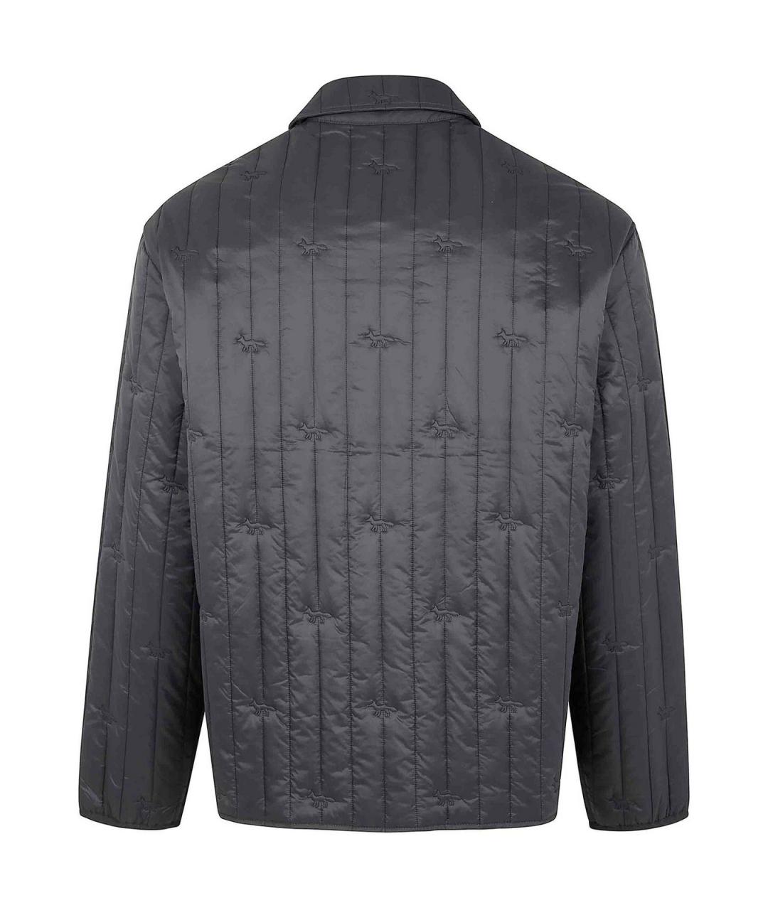 MAISON KITSUNE Серая куртка, фото 2