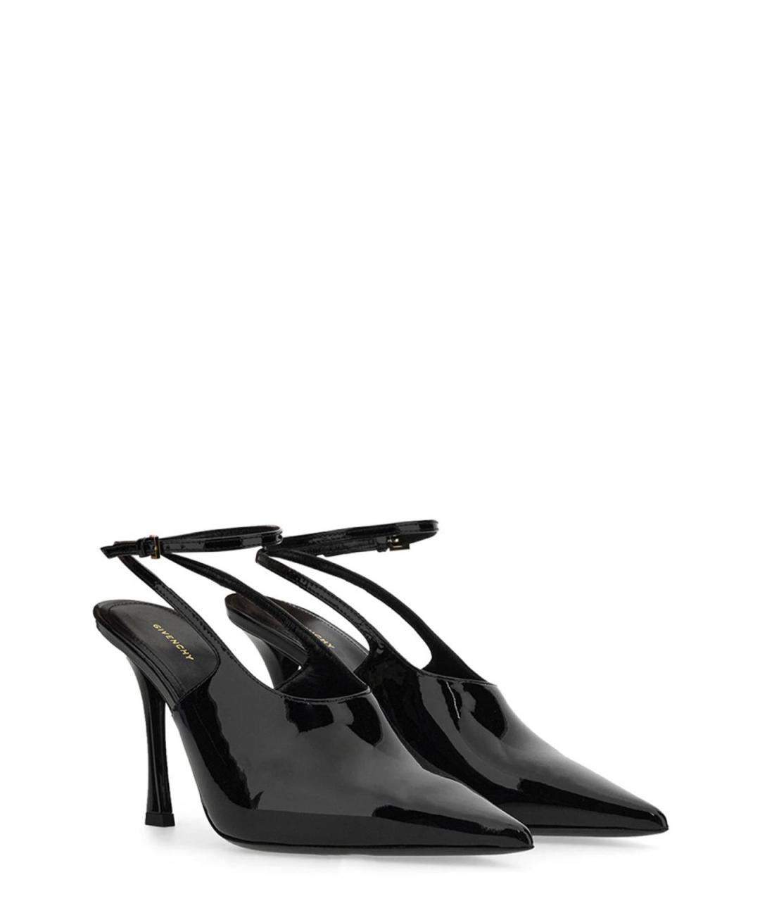 GIVENCHY Черные туфли из лакированной кожи, фото 2