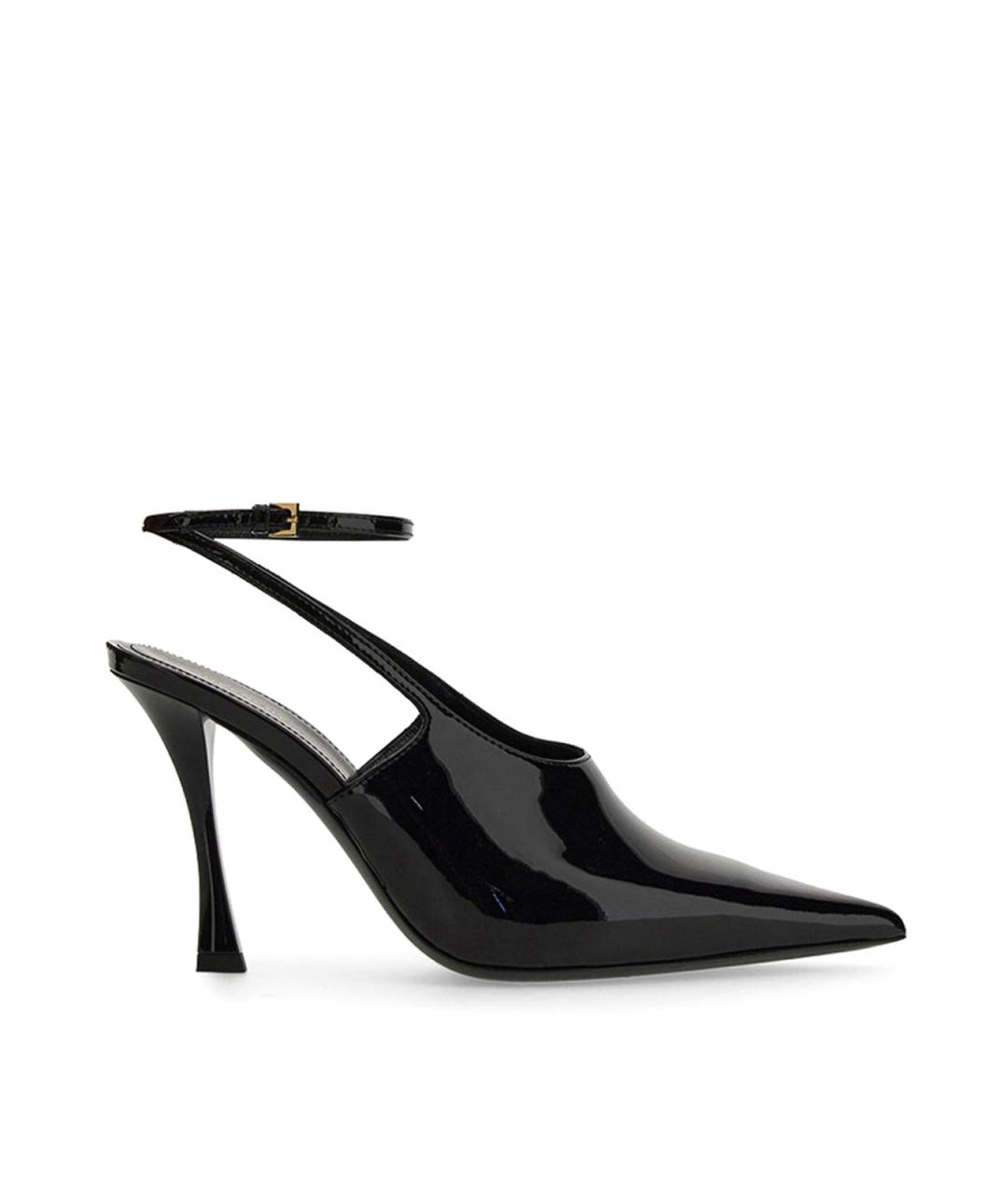 GIVENCHY Черные туфли из лакированной кожи, фото 1