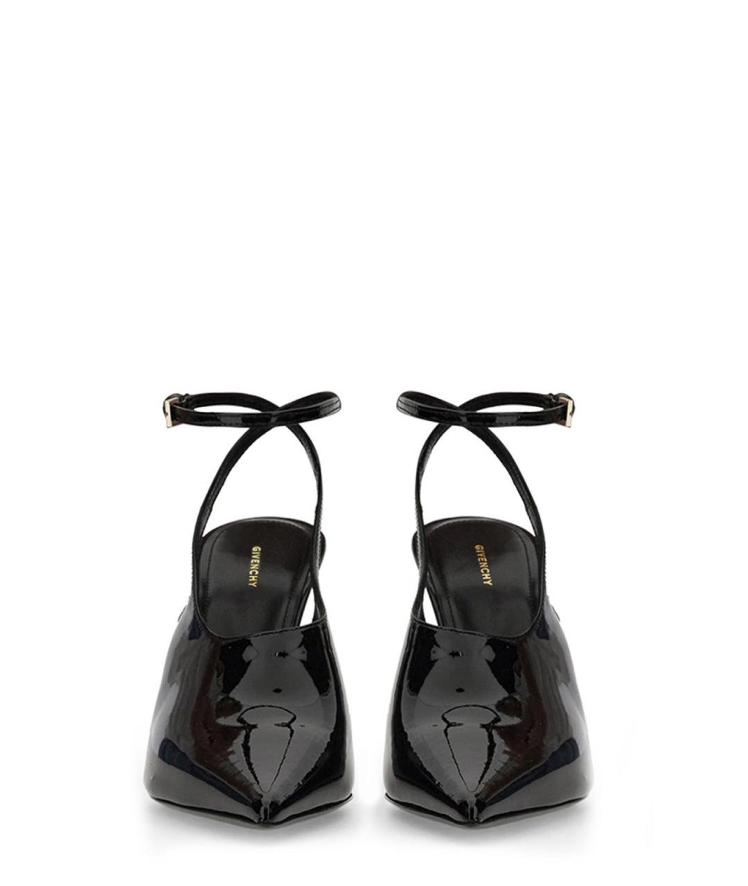 GIVENCHY Черные туфли из лакированной кожи, фото 4