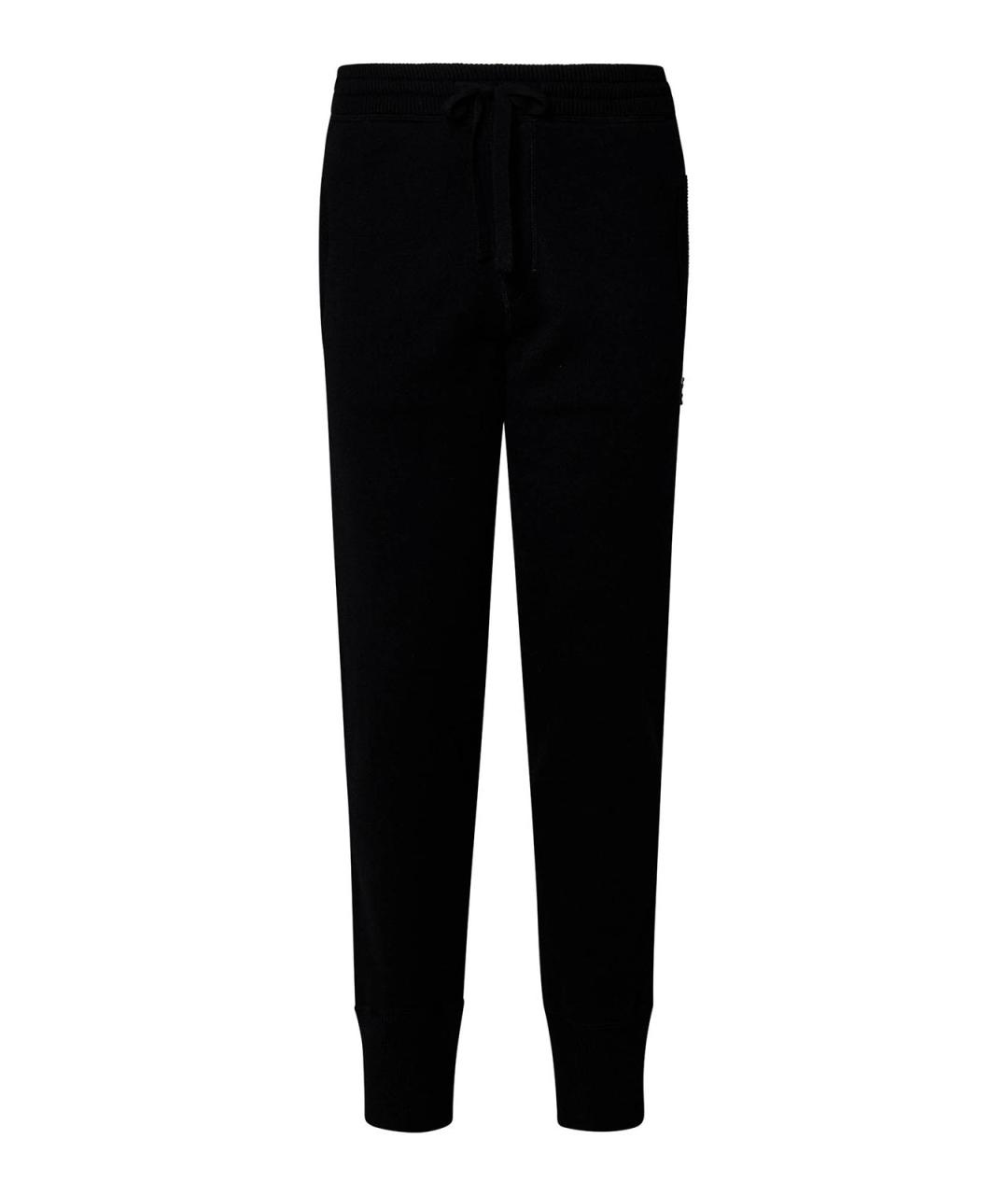 DOLCE&GABBANA Черный кашемировый спортивный костюм, фото 1