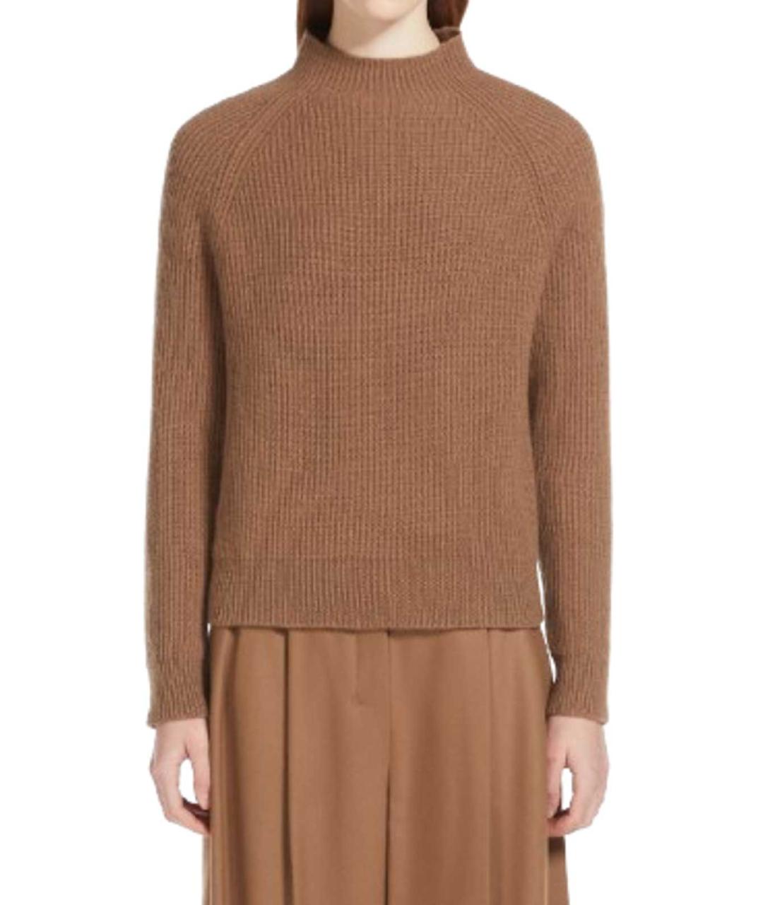 'S MAX MARA Бежевый кашемировый джемпер / свитер, фото 2