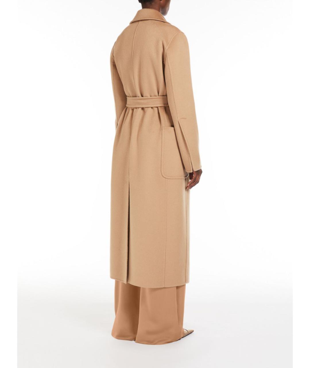 MAX MARA Бежевое кашемировое пальто, фото 4