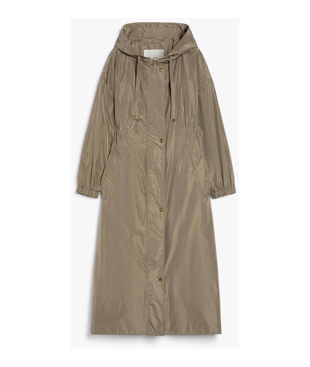 MAX MARA Коричневая парка, фото 6
