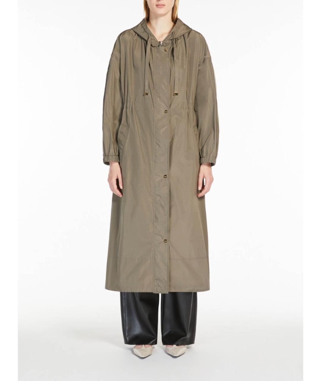 MAX MARA Коричневая парка, фото 3