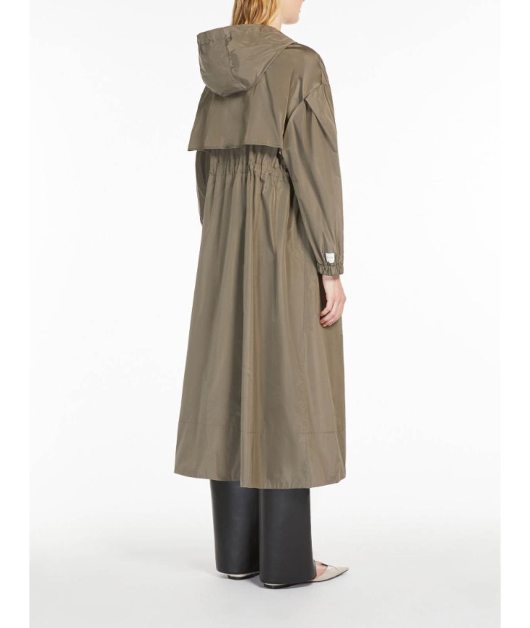 MAX MARA Коричневая парка, фото 4