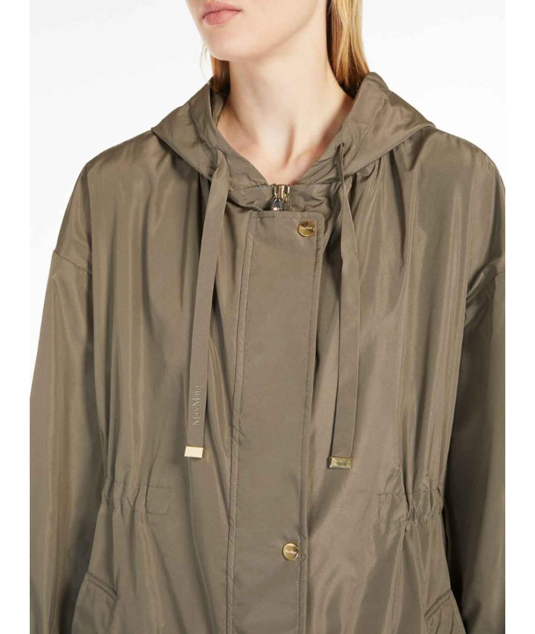 MAX MARA Коричневая парка, фото 5