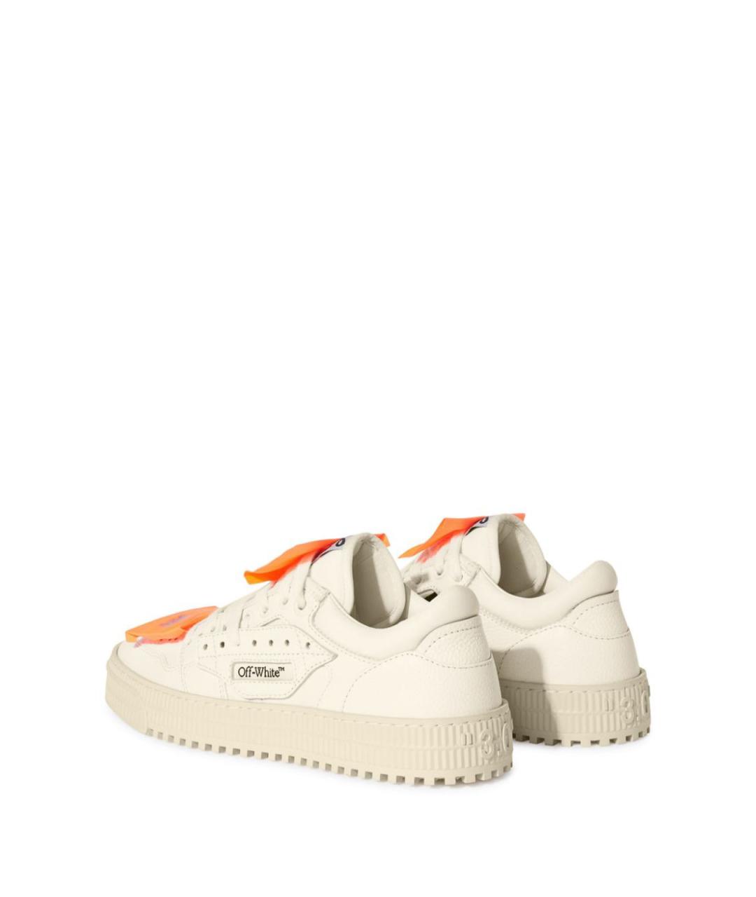 OFF-WHITE Белые резиновые кроссовки, фото 5