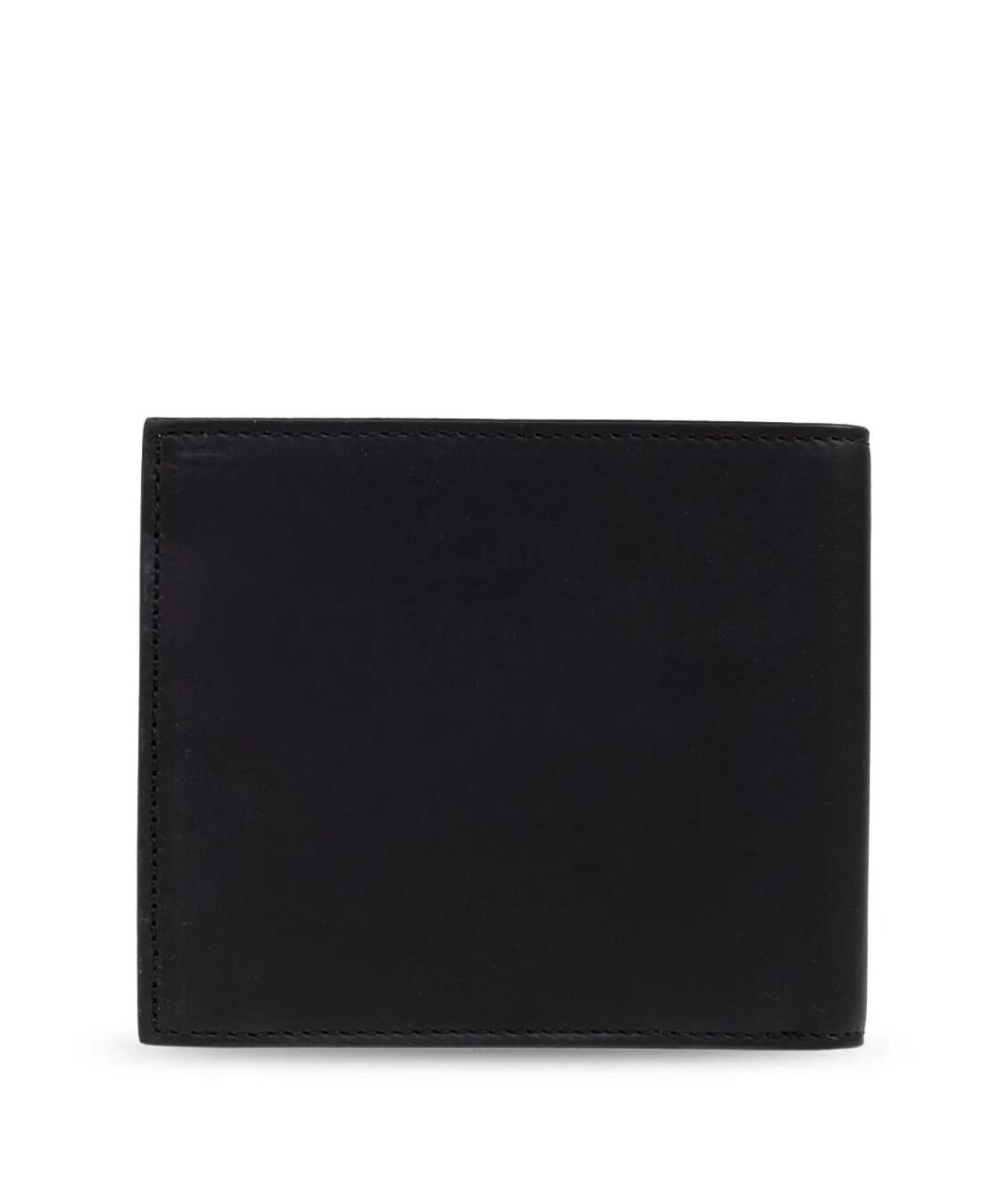 PAUL SMITH Черный кожаный кошелек, фото 4