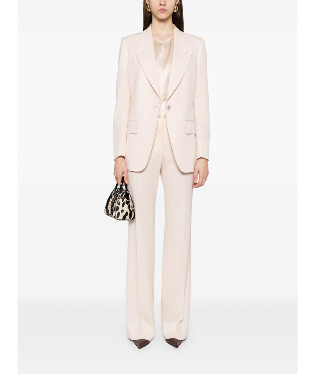 TOM FORD Розовый шерстяной жакет/пиджак, фото 4