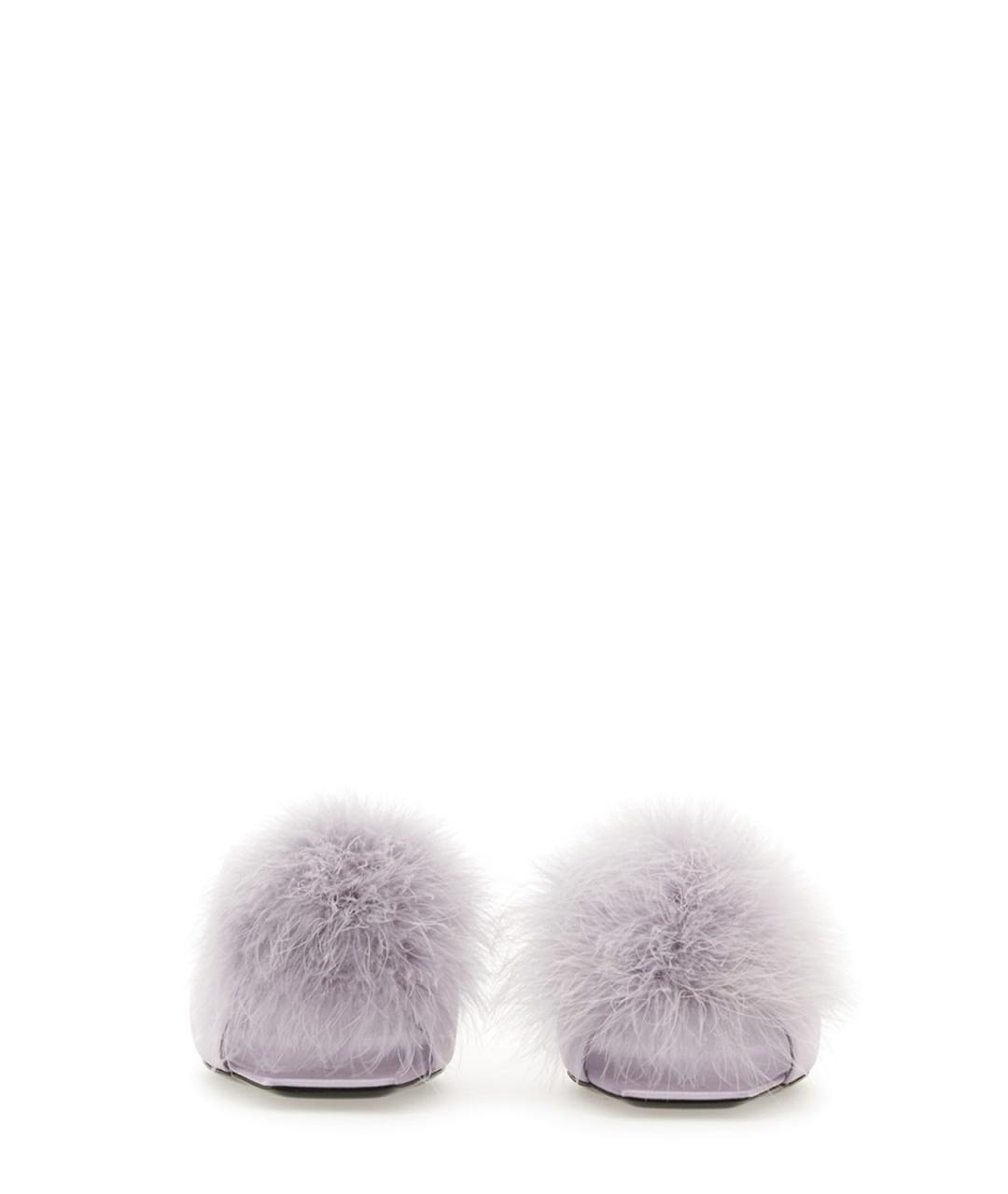 SAINT LAURENT Текстильные мюли, фото 4