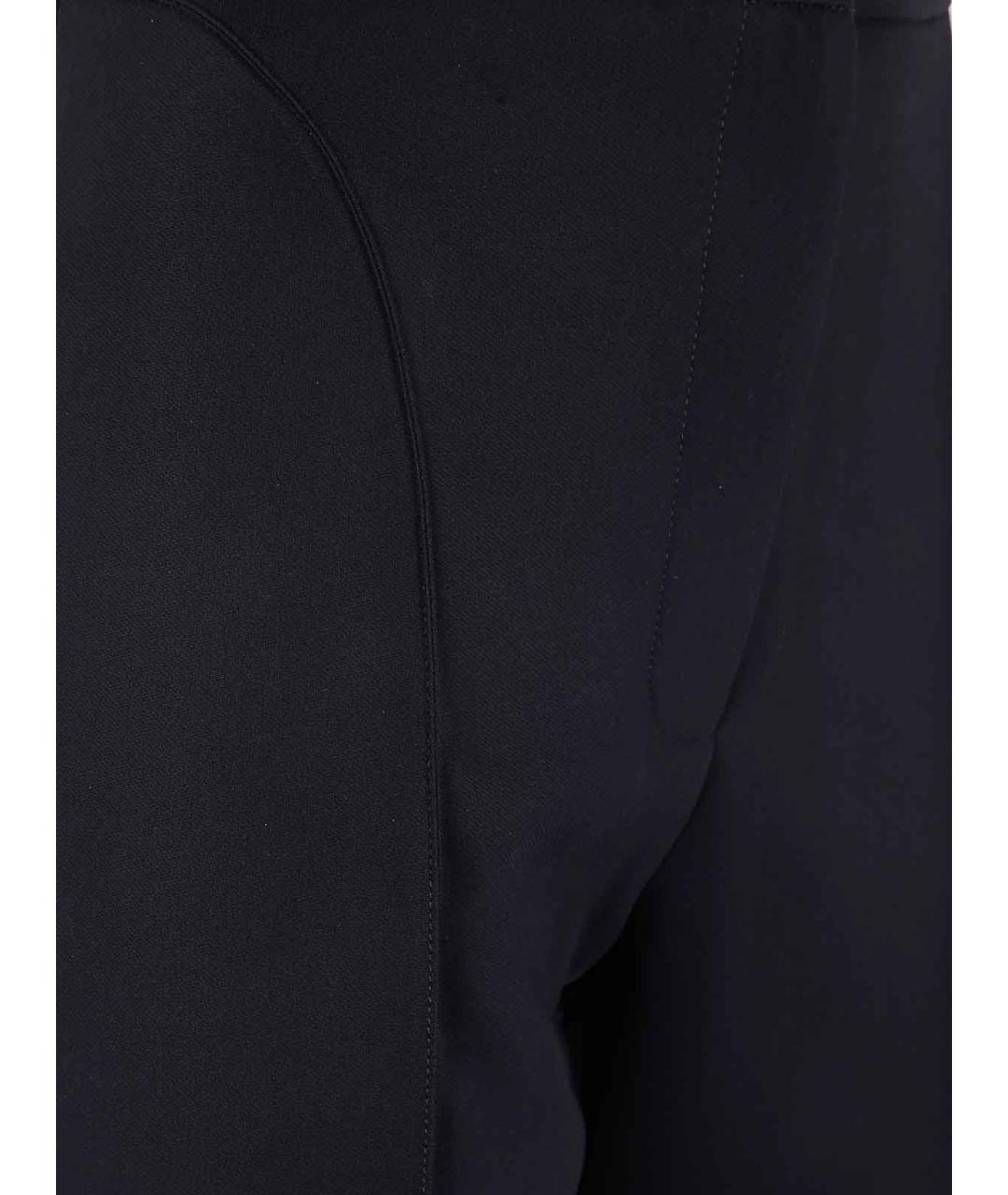 MUGLER Черные вискозные брюки узкие, фото 3