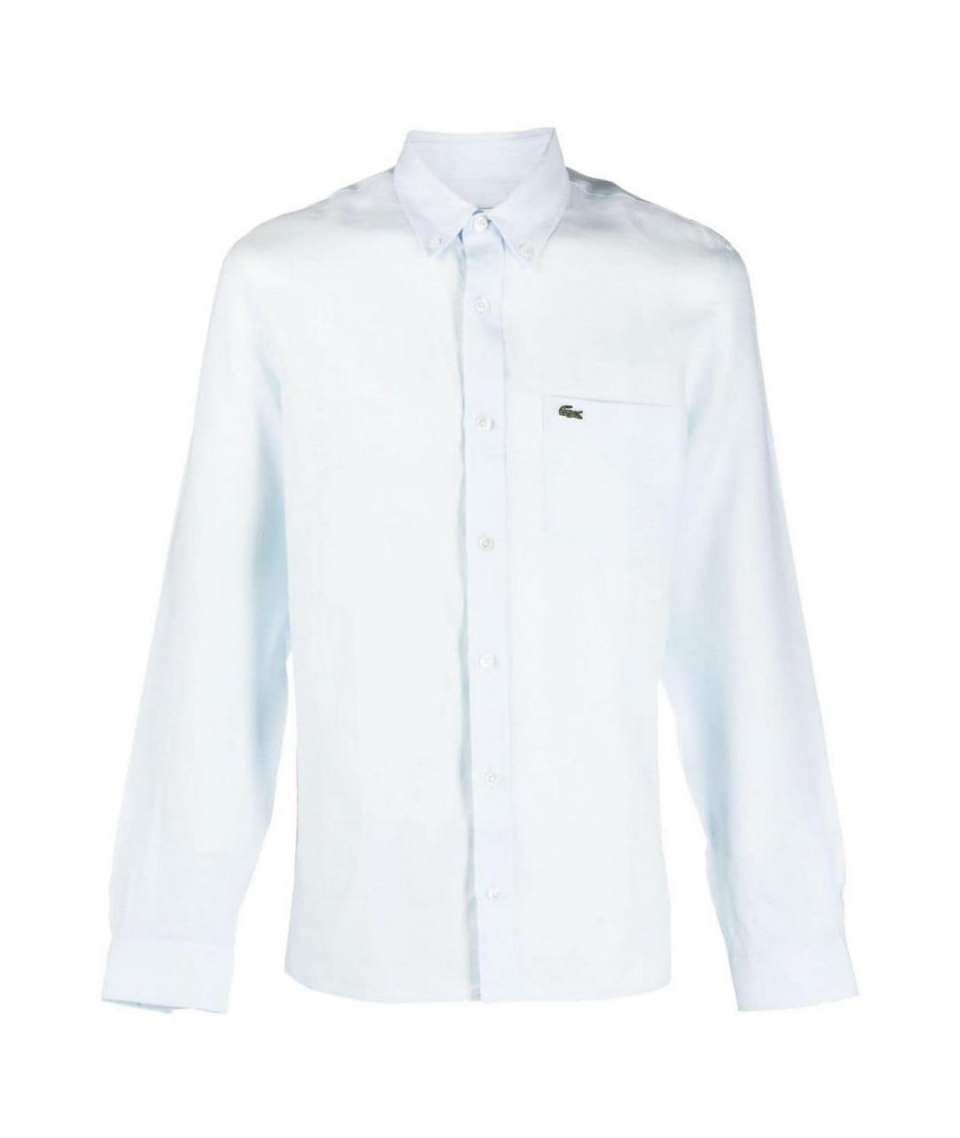 LACOSTE Голубая кэжуал рубашка, фото 1