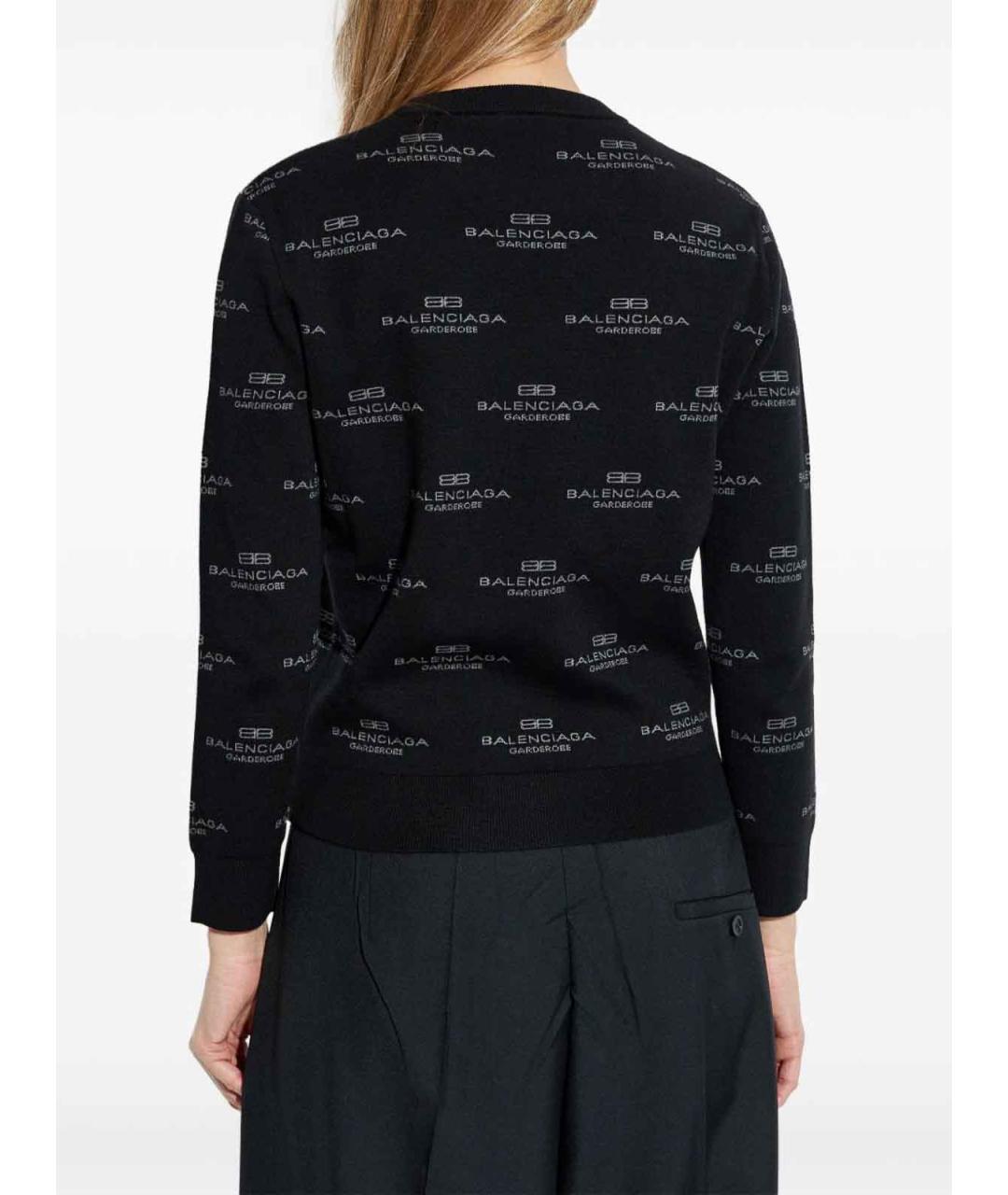 BALENCIAGA Черный джемпер / свитер, фото 3