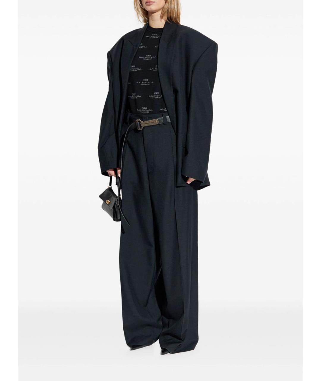 BALENCIAGA Черный джемпер / свитер, фото 4