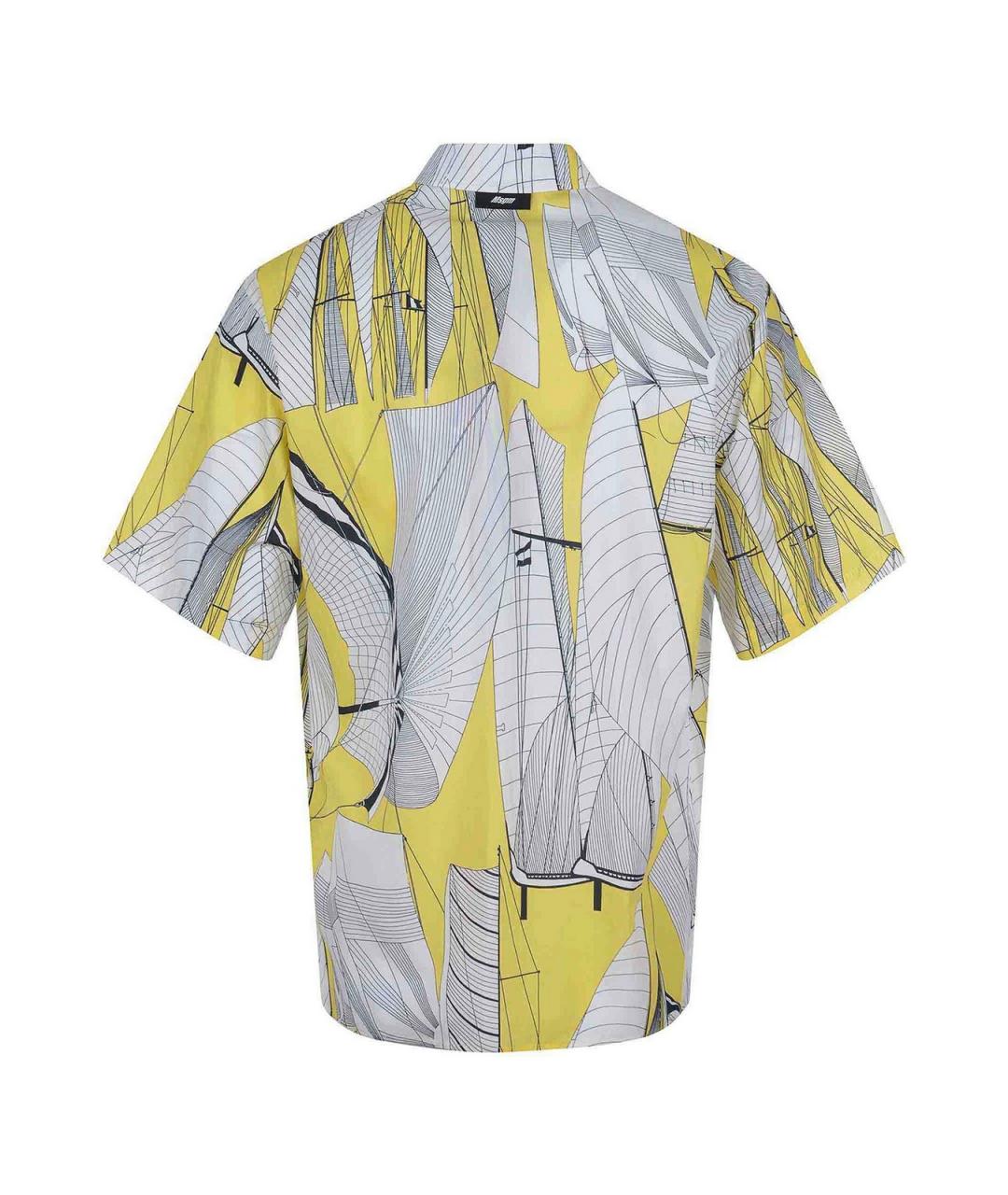MSGM Белая хлопковая классическая рубашка, фото 3