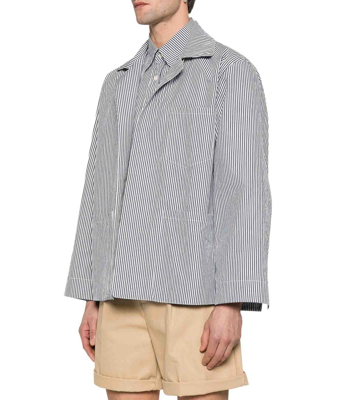 MAISON MARGIELA Синяя хлопковая куртка, фото 3