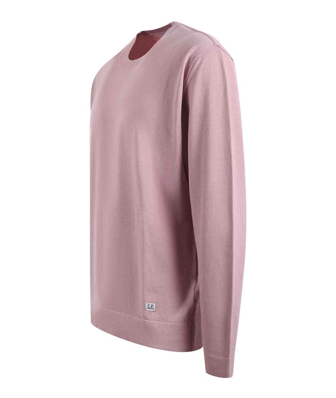 CP COMPANY Розовый хлопковый джемпер / свитер, фото 2