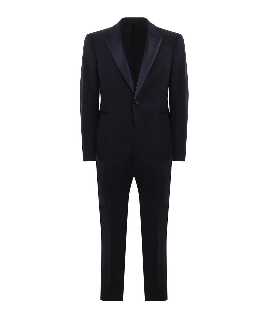 EMPORIO ARMANI Синий классический костюм, фото 1