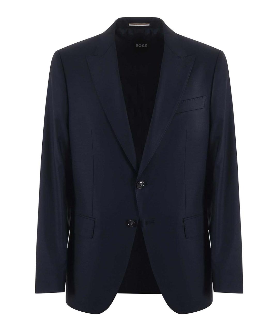 HUGO BOSS Синий классический костюм, фото 2