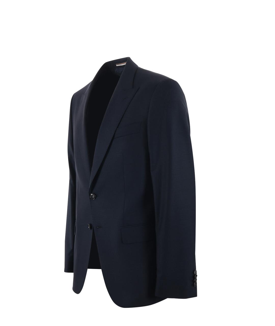 HUGO BOSS Синий классический костюм, фото 4