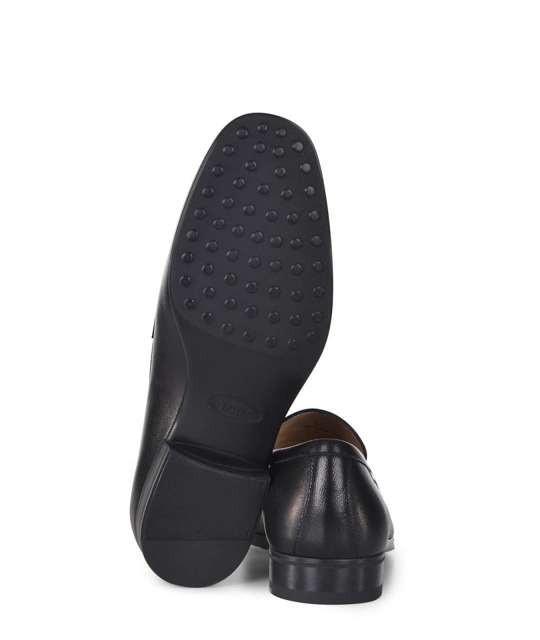 TOD'S Черные лоферы, фото 5