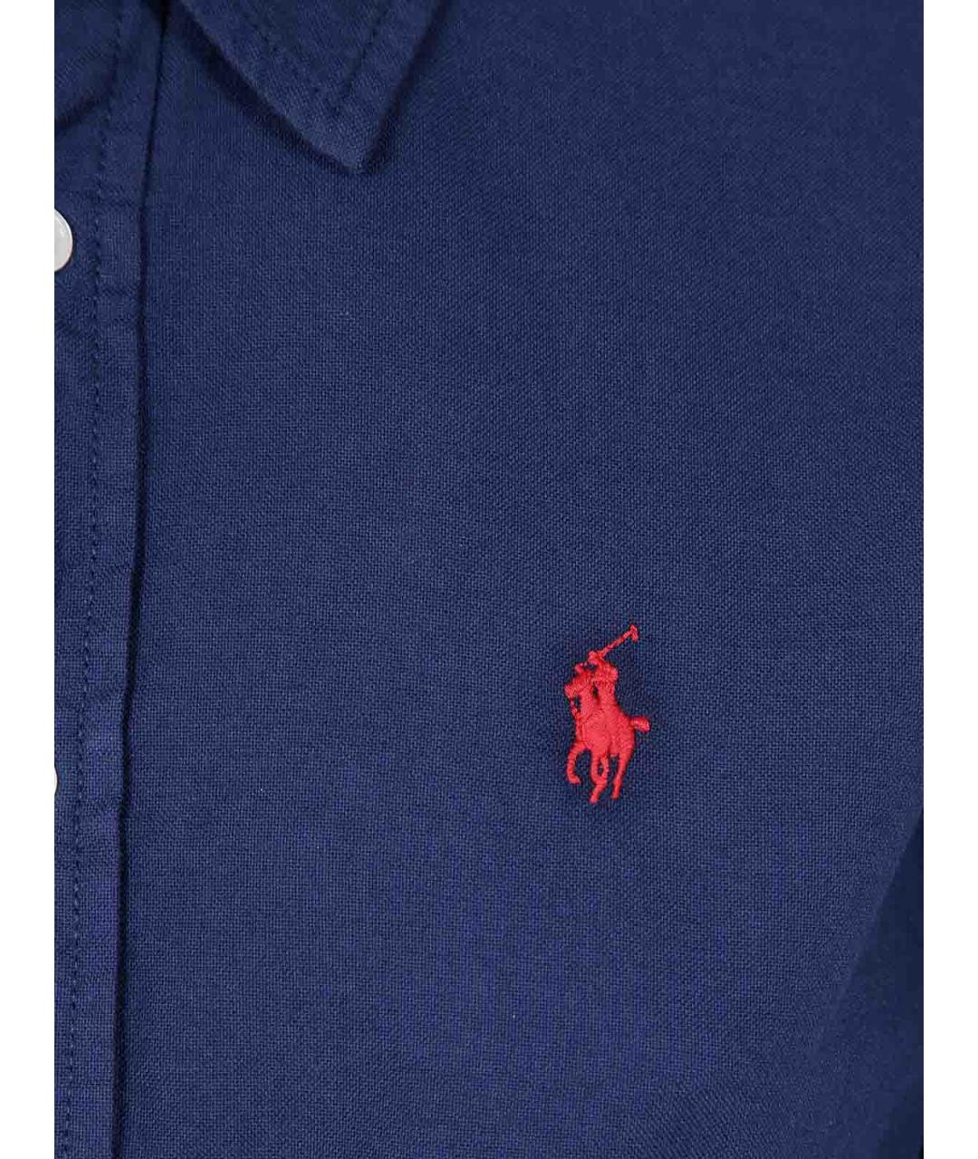 POLO RALPH LAUREN Синее повседневное платье, фото 3