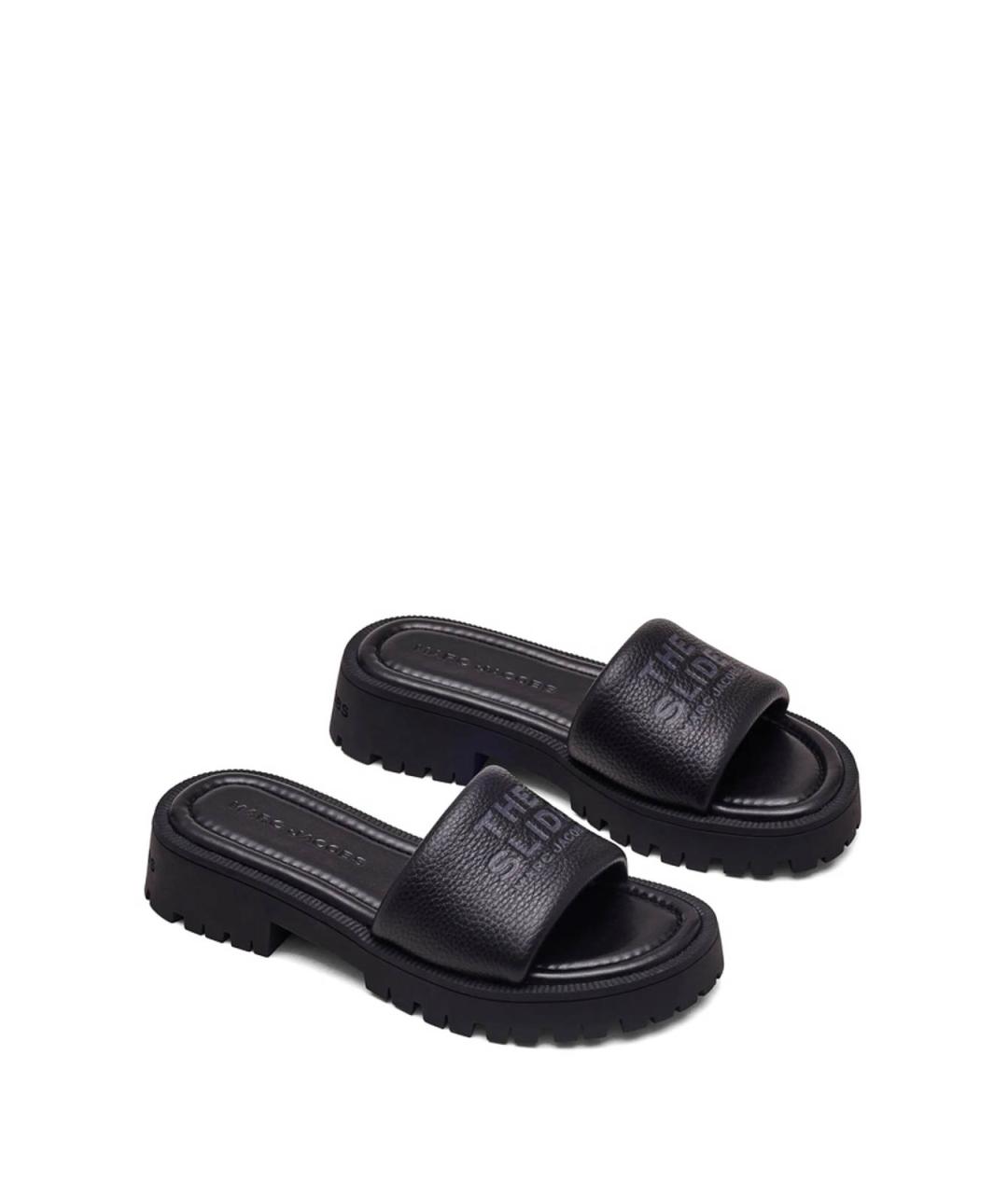 MARC JACOBS Черные кожаные лоферы, фото 3