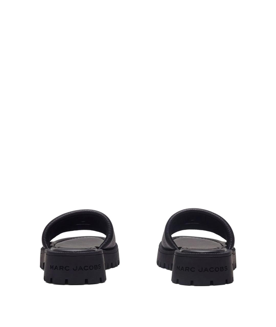 MARC JACOBS Черные кожаные лоферы, фото 4