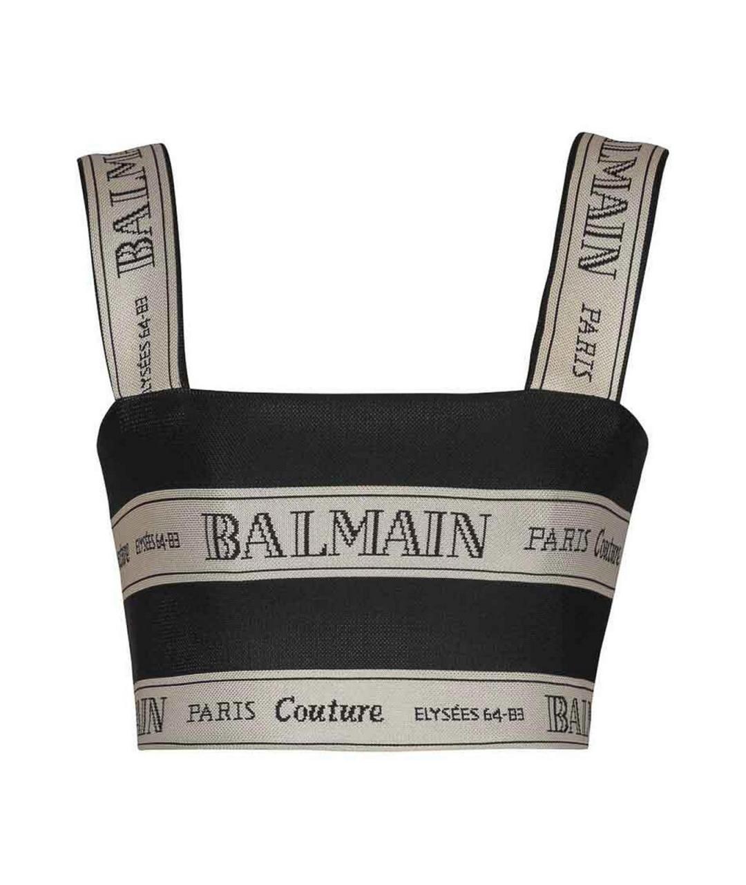BALMAIN Мульти полиамидовая майка, фото 1