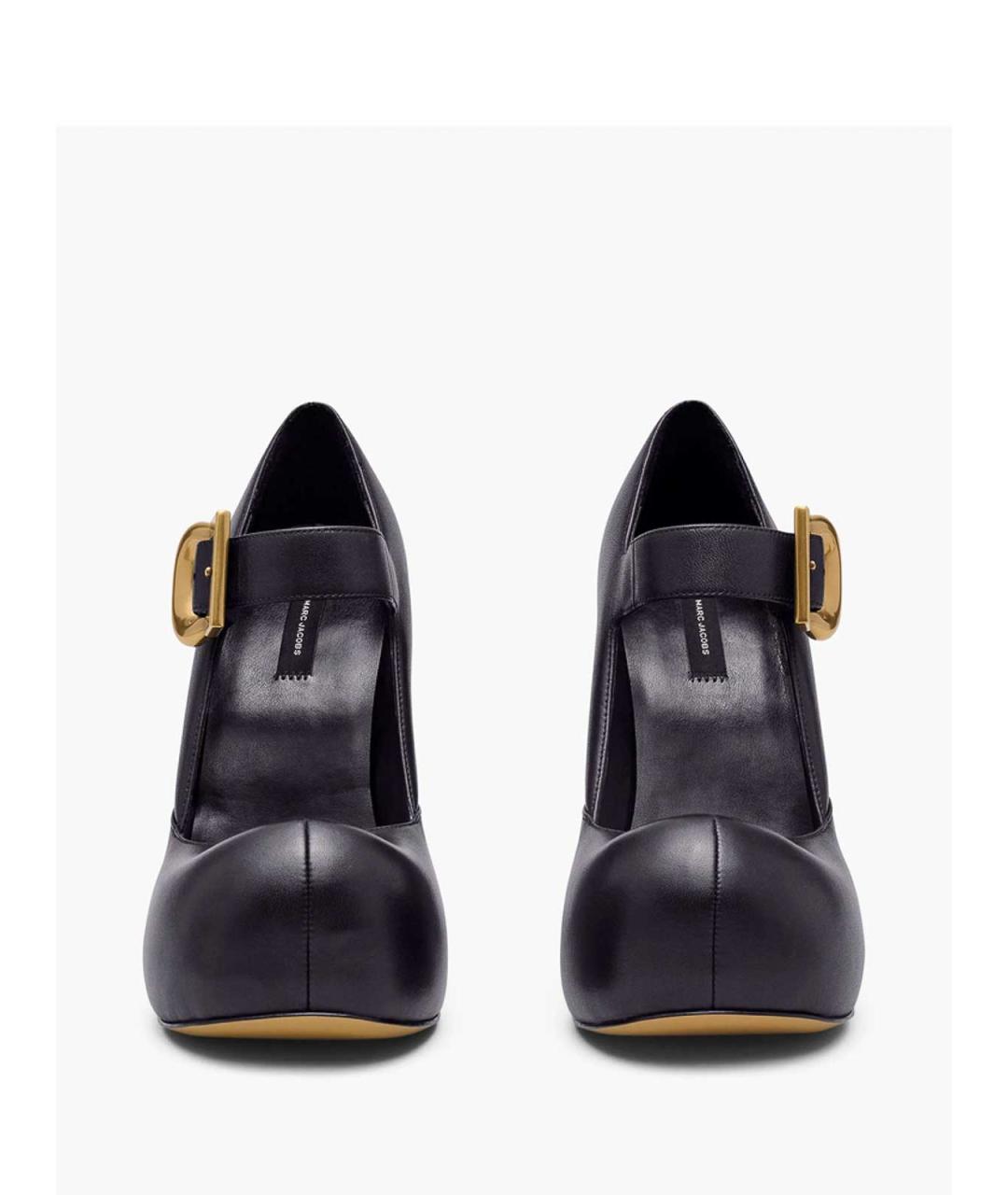 MARC JACOBS Черные кожаные сандалии, фото 2