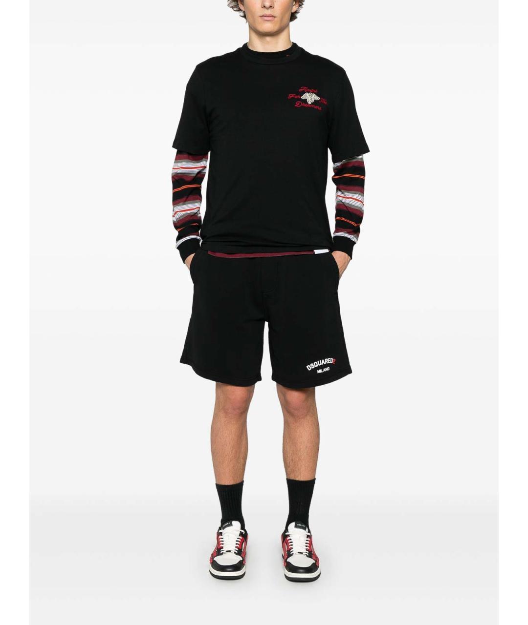 DSQUARED2 Черные шорты, фото 5